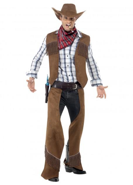 Costume Adult Fringe Cowboy/Cowgirl Medium Deluxe