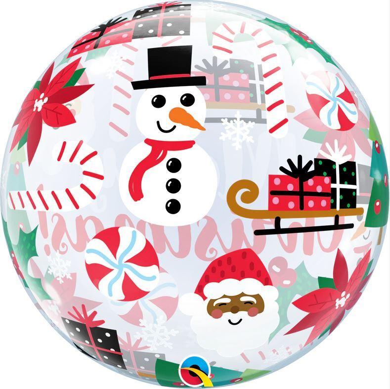 Balloon Bubble Merry Christmas Everything 56cm