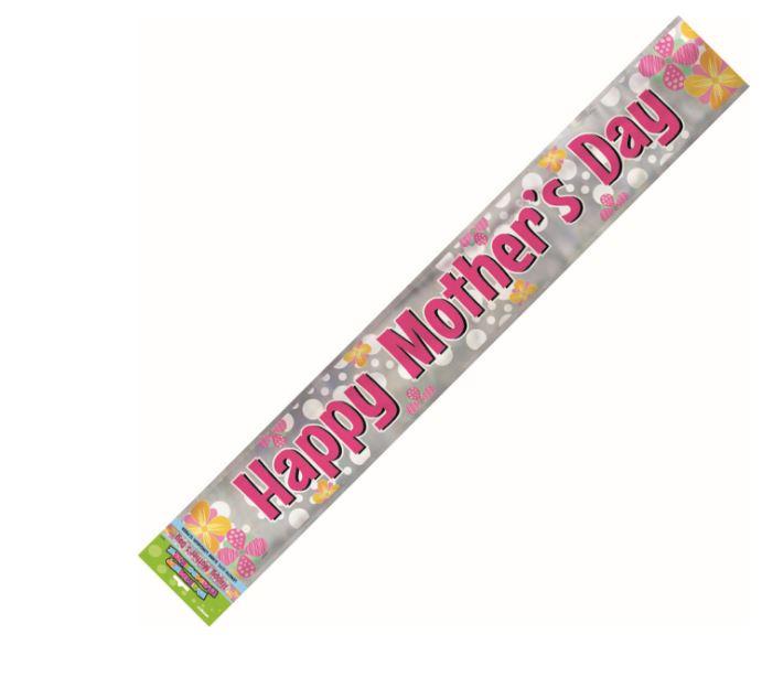 Banner Happy Mother Day Foil 3.65m