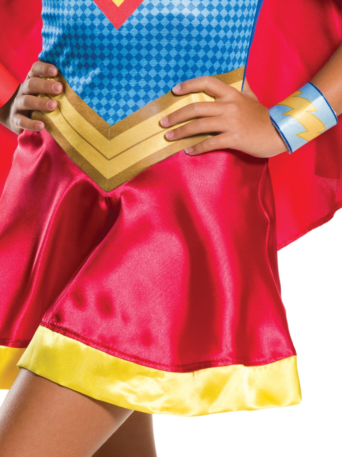 Costume Child Supergirl Superhero Deluxe Classic Size 6-8
