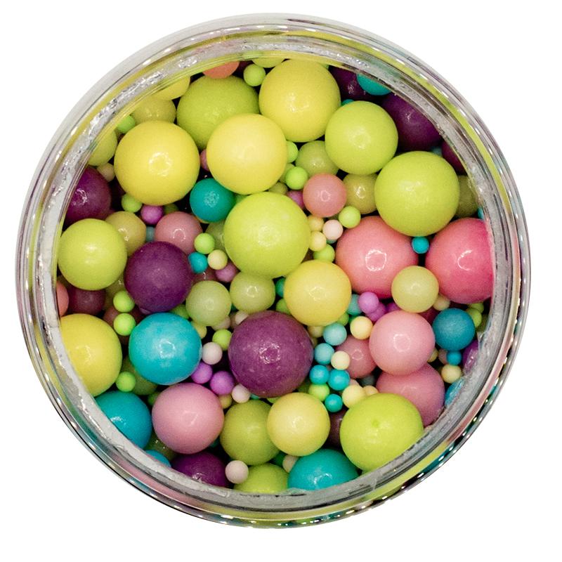 Round Ball Sprinkles Pastel Power Bubble Bubble 75g