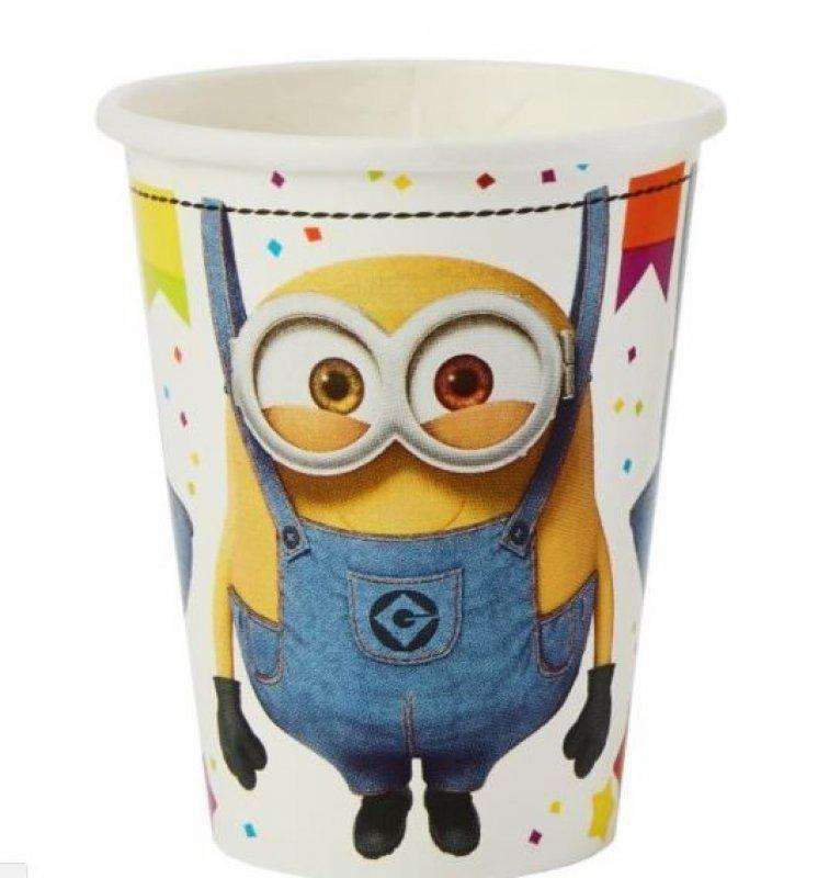 Despicable Me Cups 266ml Pk/8