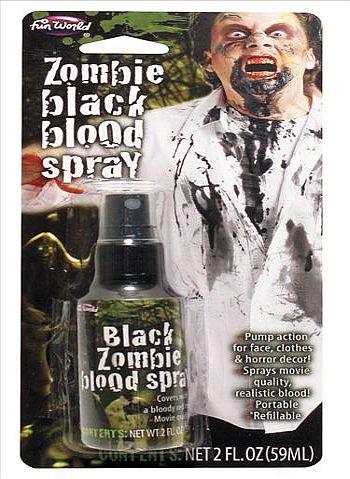 Blood Zombie Black Spray 59ml