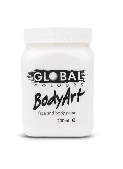 Face Paint White 200ml Pot