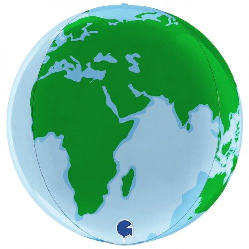 Balloon Globe 4d Planet Earth 38cm Each - Discontinued Line Last Chance