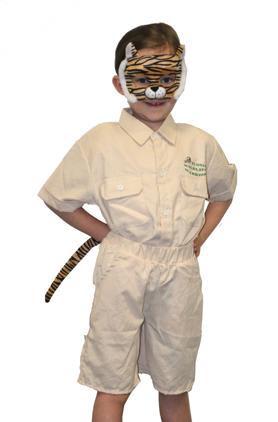 Animal Costume Mask Set Deluxe Tiger