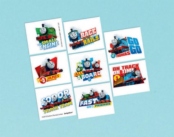 Thomas All Aboard Temporary Tattoo Favours