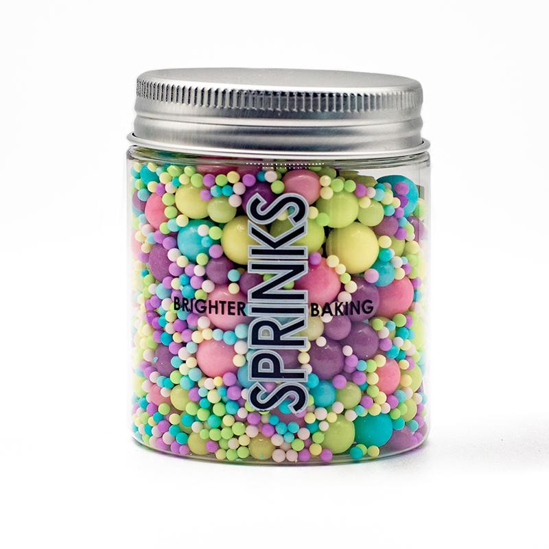 Round Ball Sprinkles Pastel Power Bubble Bubble 75g