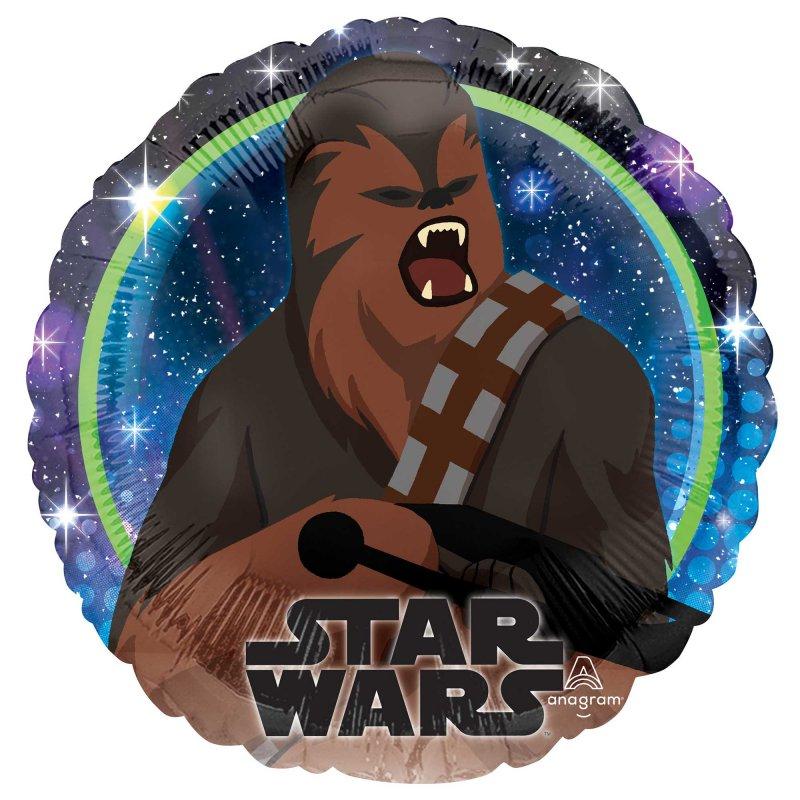 Balloon Foil 45cm Star Wars Chewbacca Galaxy