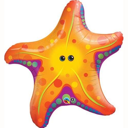 Balloon Foil Shape Star Fish Sea Star