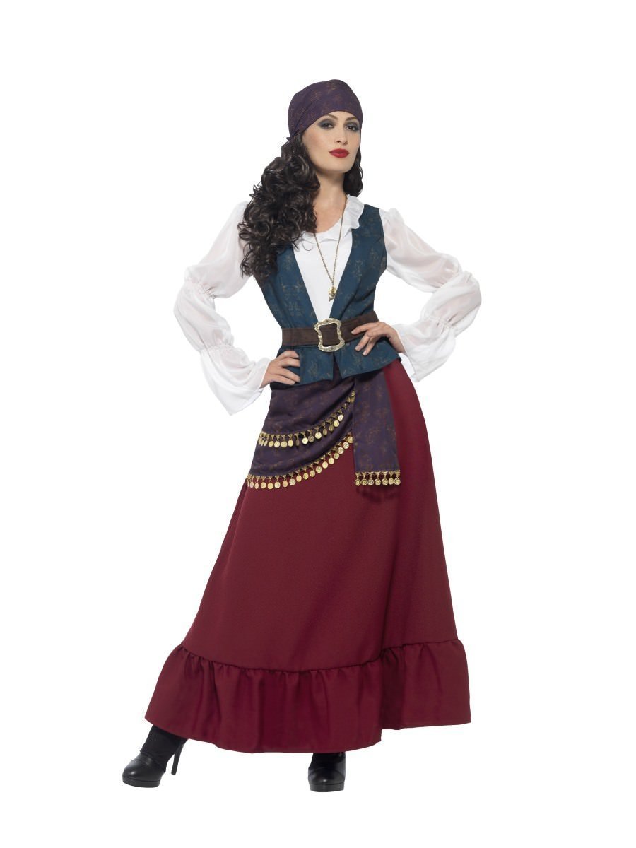 Costume Adult Lady Buccaneer Pirate Large