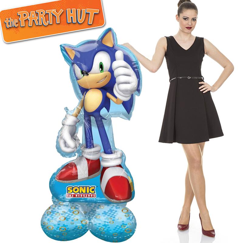 Balloon Foil Airloonz Sonic The Hedgehog (Air Fill Only)