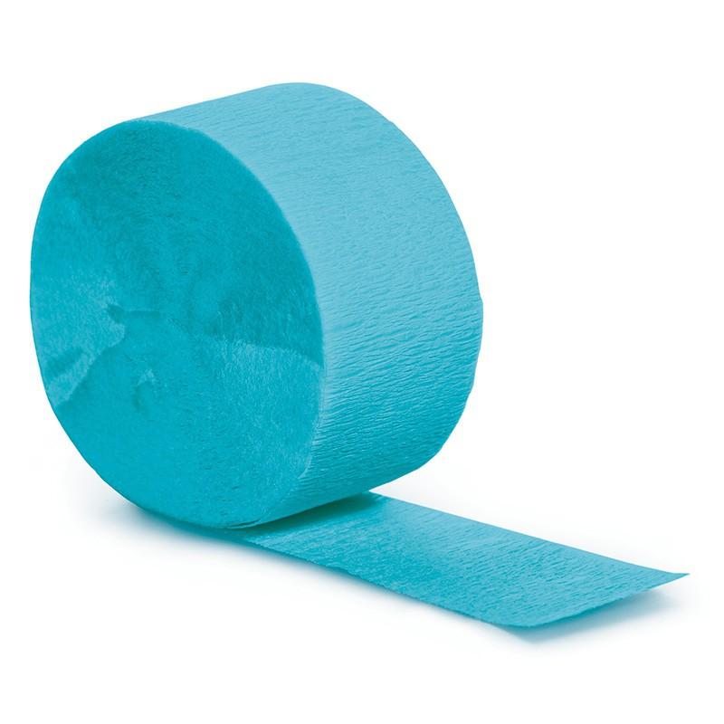 Crepe Streamer Bermuda Blue 25mm X 25m