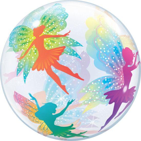 Balloon Bubble 56cm Fairies And Sparkles
