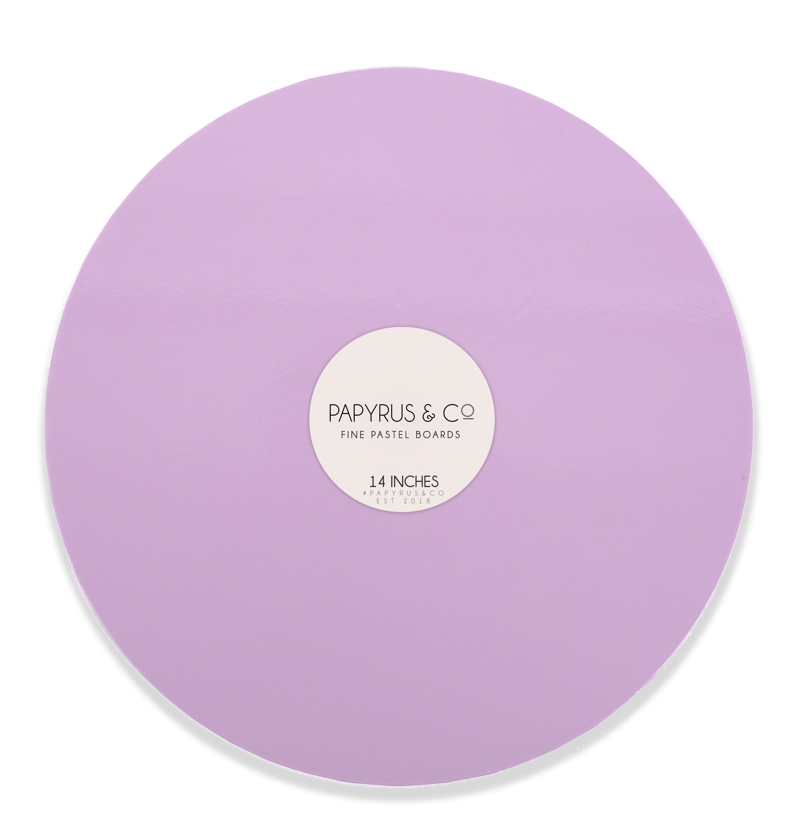 Cake Board Round Pastel Lilac 14 Inch