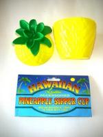 Pineapple Sipper Cup Plastic