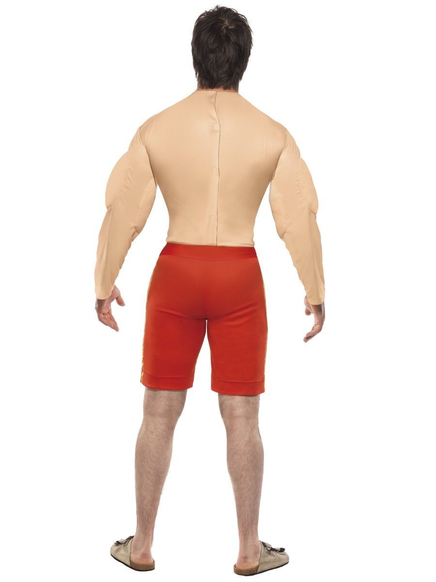 Costume Adult Baywatch Muscle Lifeguard Large