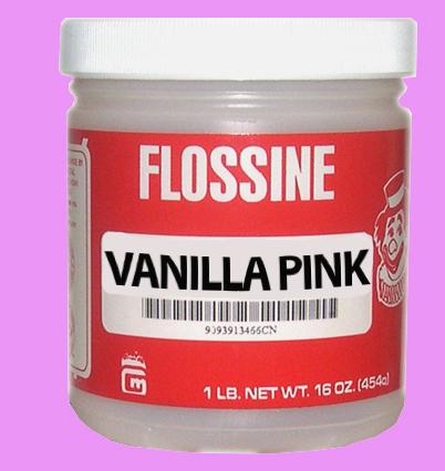 Flossine Vanilla Pink 454g