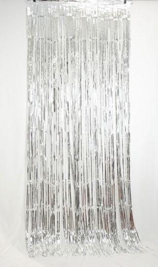 Curtain Silver Mylar Extra Large 1m X 2.4m