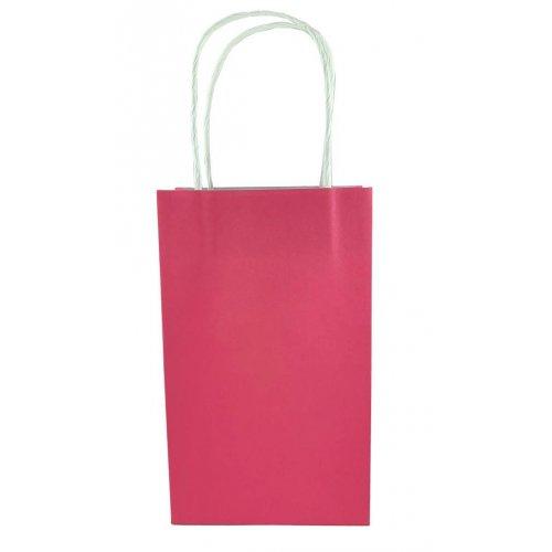 Party Loot Bag Paper Fuchsia Pink Pk/5