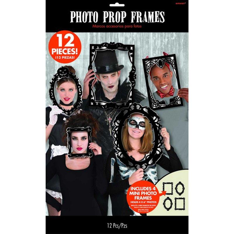 Photo Props Gothic Photo Frames Assorted Sizes & Designs Pk/12