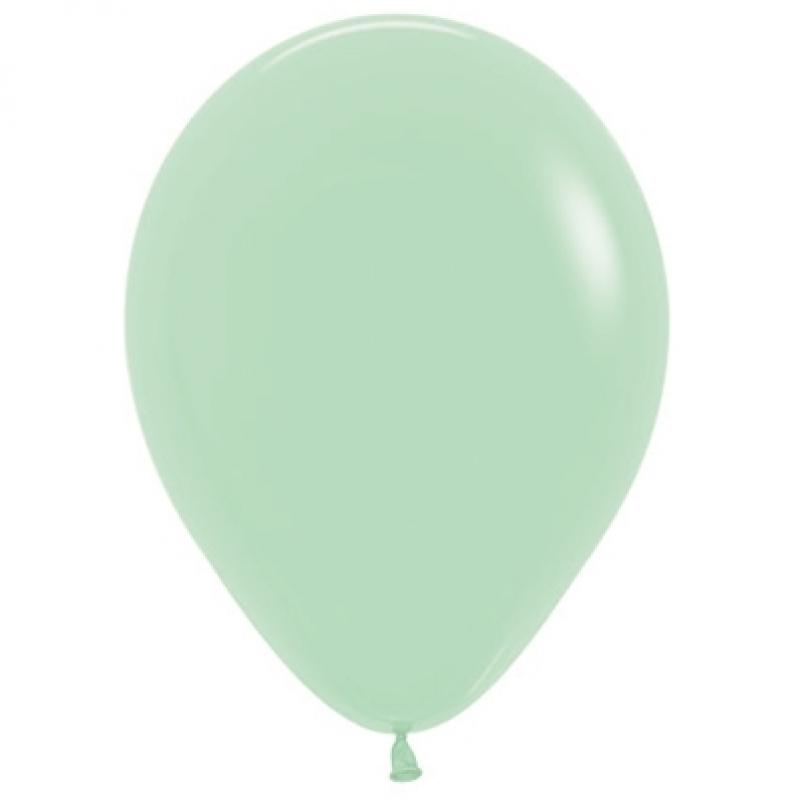 Latex Balloons 30cm Fashion Pastel Green Pk/100