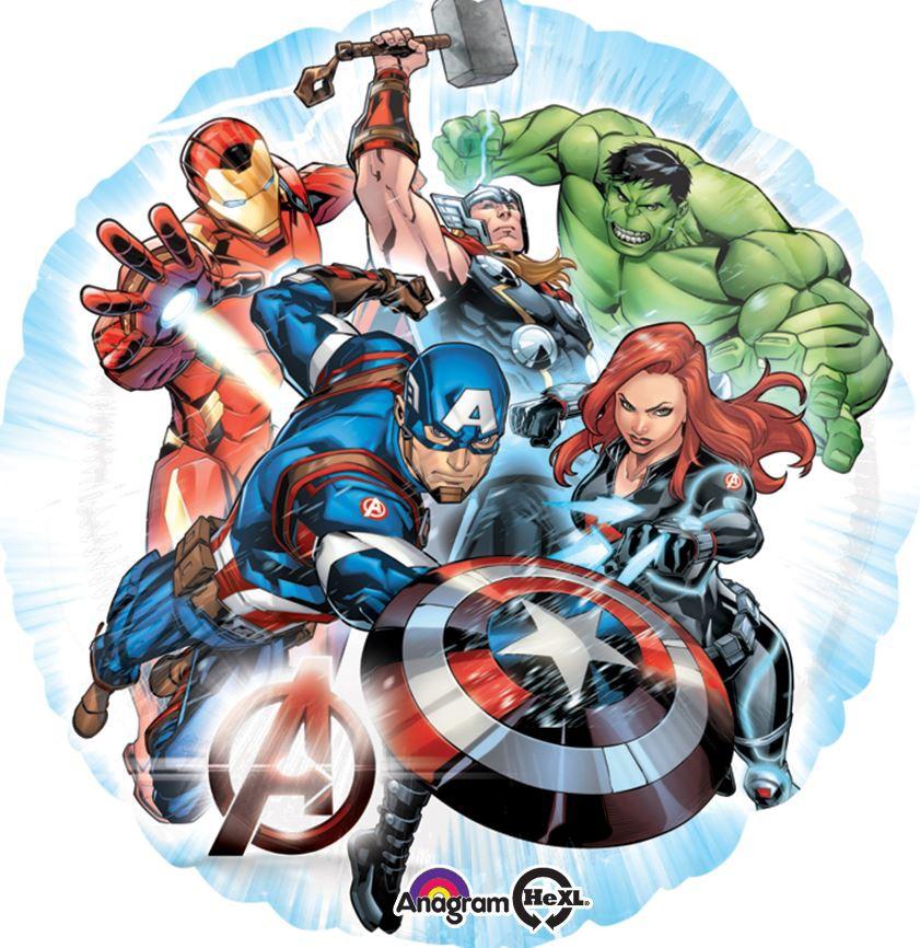 Balloon Foil 45cm Avengers Group