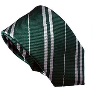 Tie Wizard School/Gentleman/School Boy Rocker Striped Green