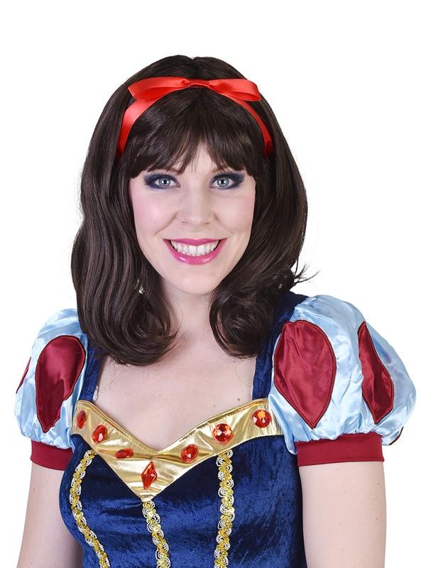Wig Snow White Deluxe Brown