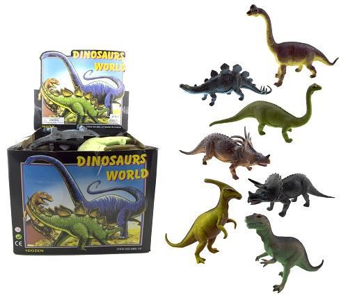 Dinosaurs Large Plastic 25-30cm Assorted Each