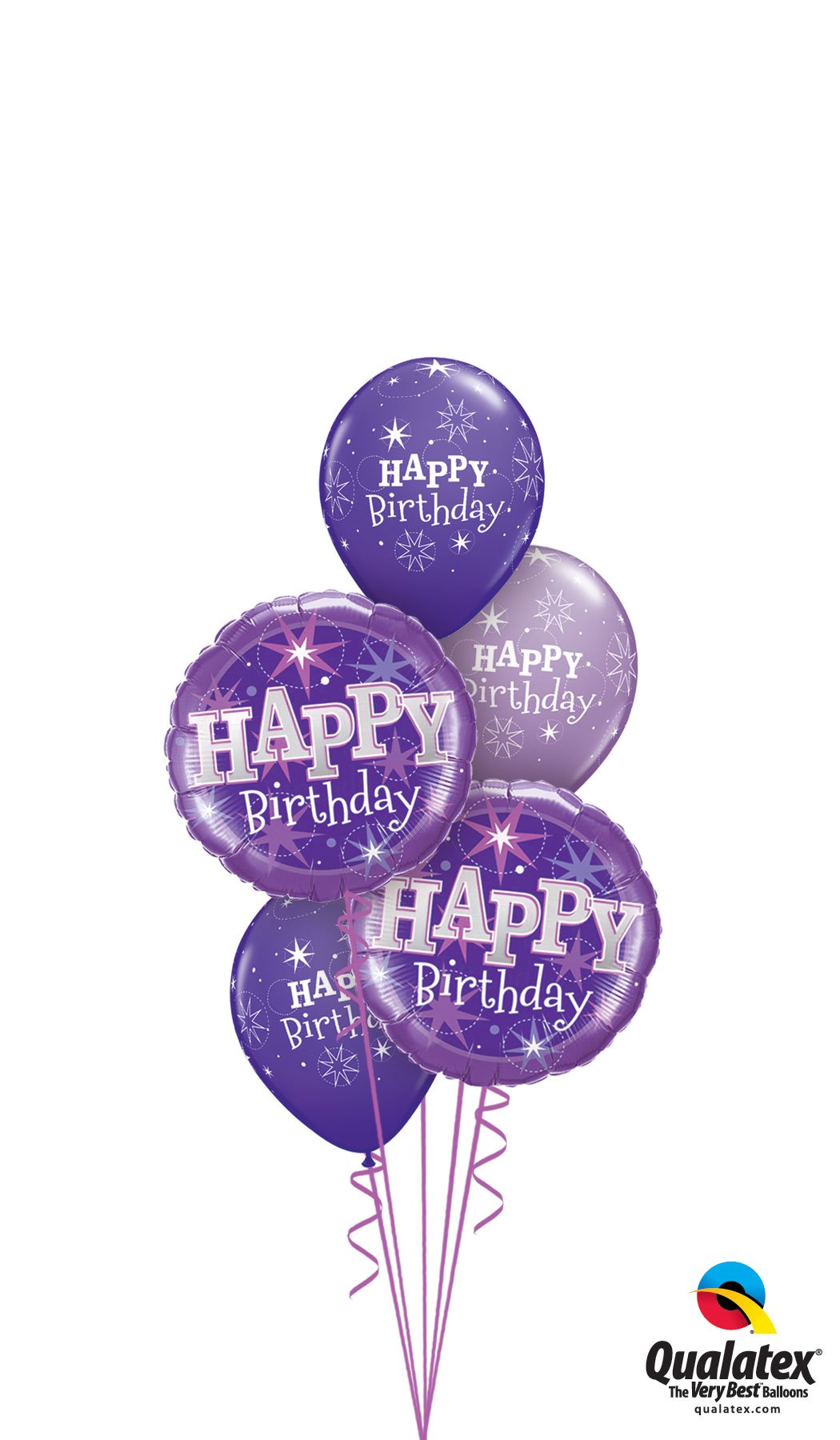 Balloon Bouquet Birthday Star Surprise