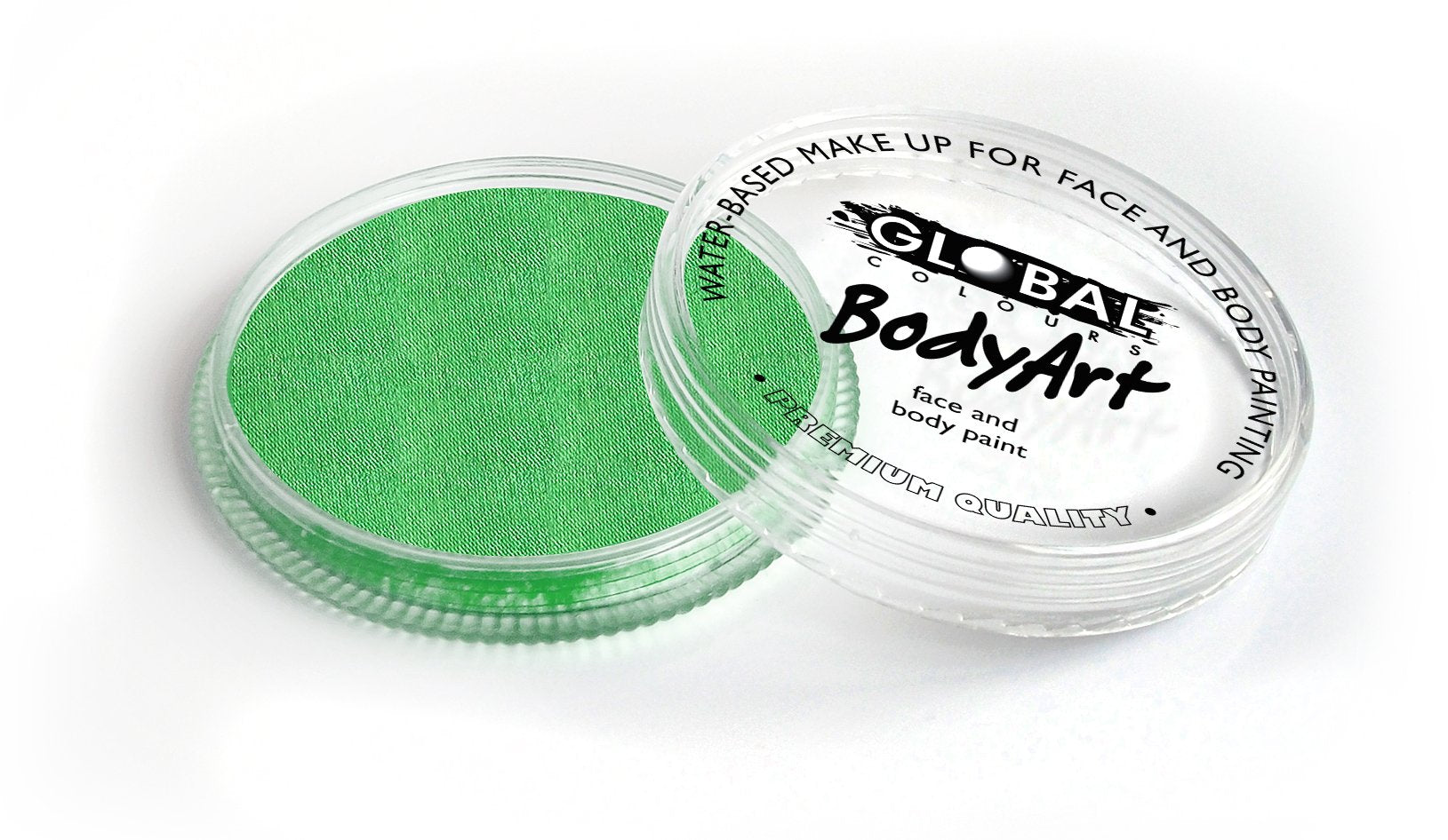 Face & Body Paint Bodyart Green Lime Pearl Cake 32g
