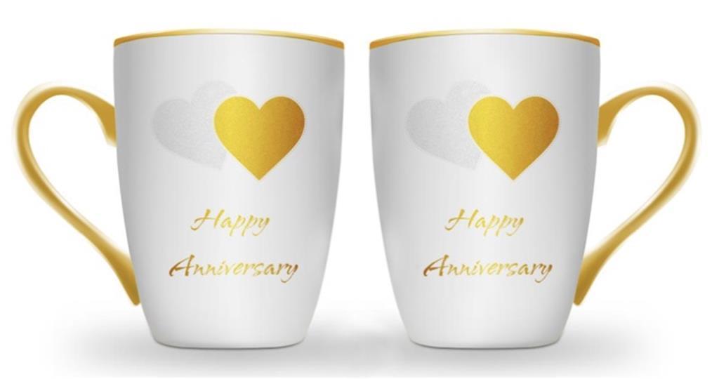Mugs Anniversary Set Of 2