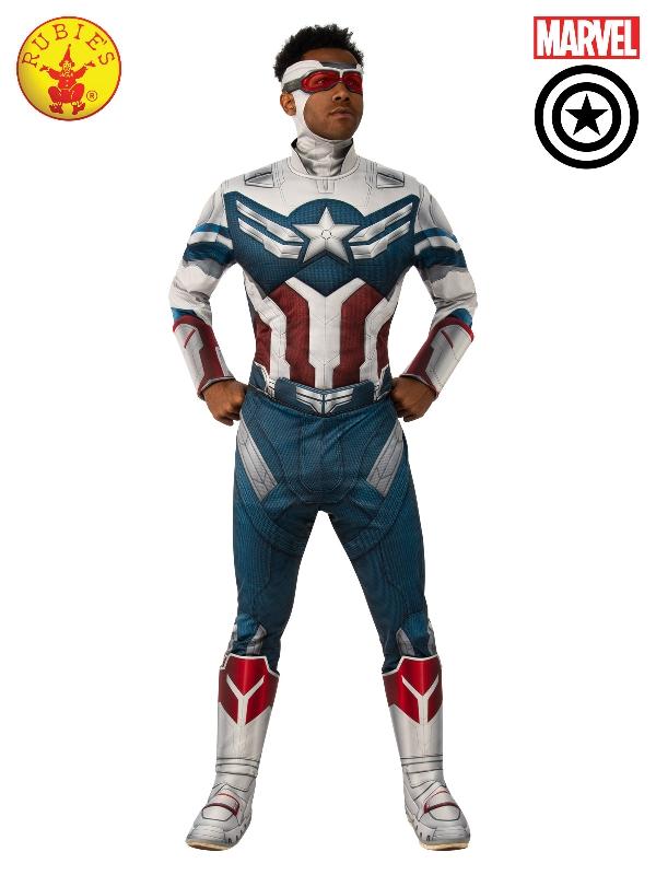 Captain America Falcon And Winter Soldier Adult Deluxe XL