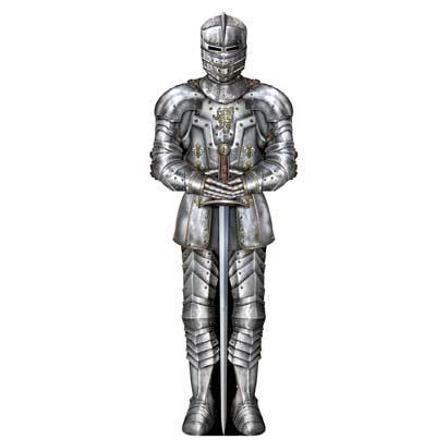 Cutout Medieval Suit Of Armour 182cm