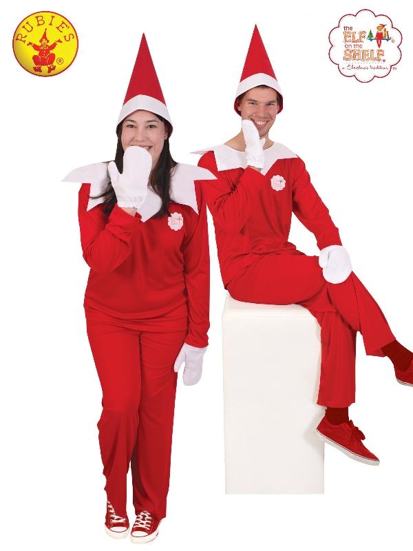 Costume Adult Funny Elf On The Shelf Unisex Christmas/Xmas Large