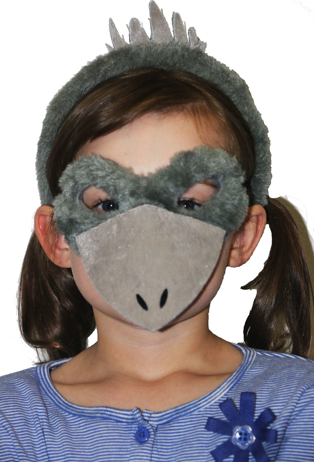 Animal Costume Mask Set Deluxe Australian Emu