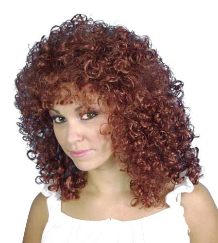 Wig Curly Glamour Ringlets Auburn