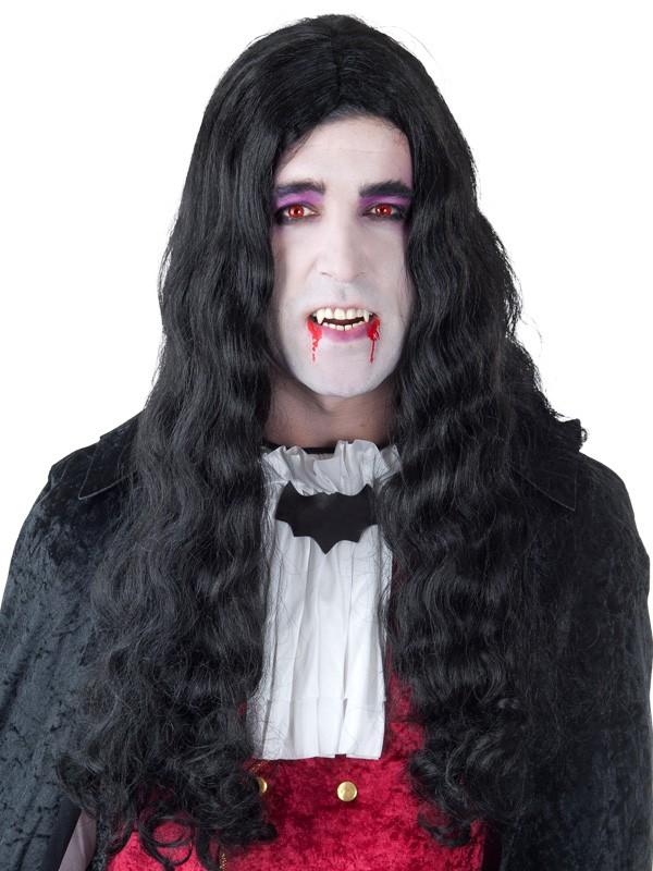 Wig Dracula Black Long Wavy