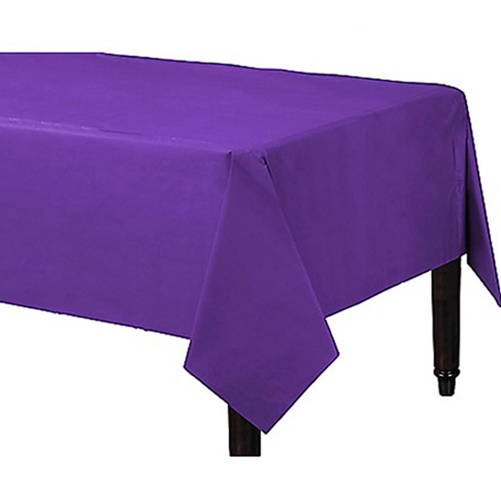 Tablecover Plastic Rectangle Purple