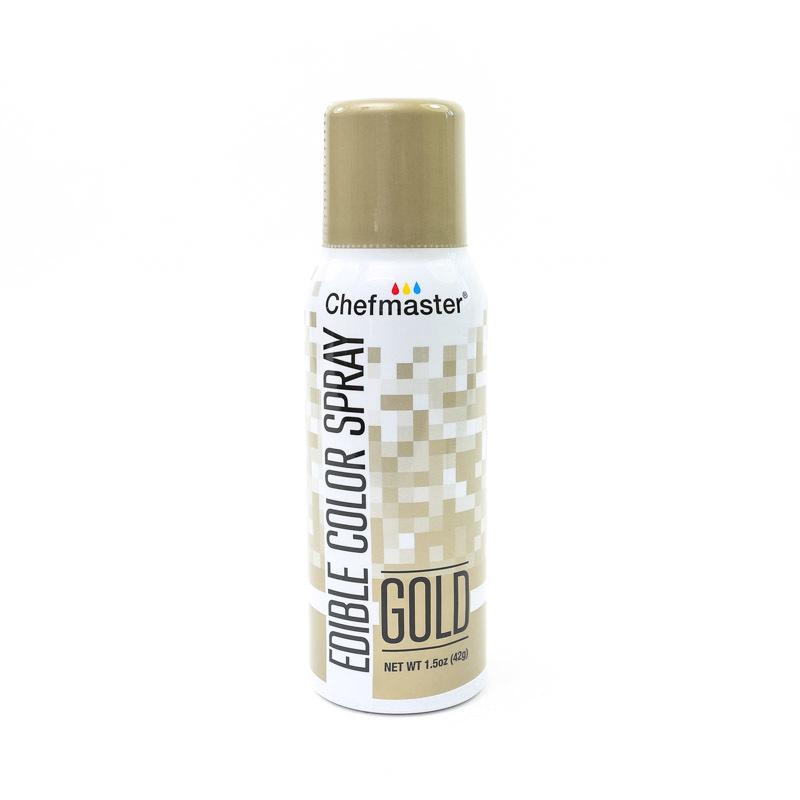 Gold Chefmaster Edible Colour Spray 42g