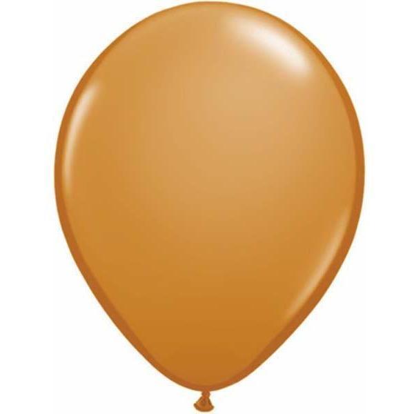 Latex Balloons 30cm Mocha Brown Fashion Pk/100