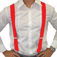 Suspenders/Braces Red