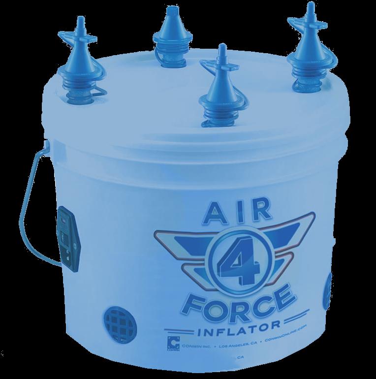 Hire Air Force Four Air Blower Blue