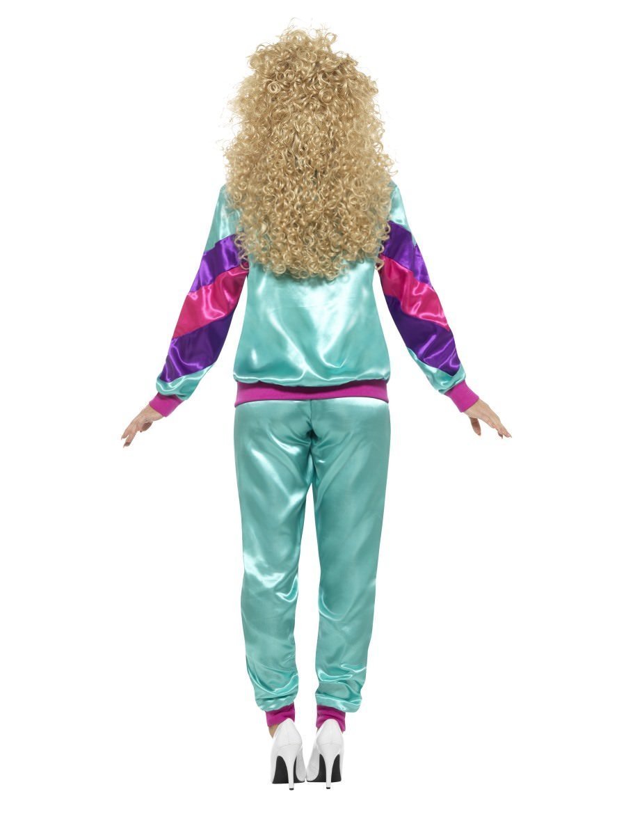 Costume Adult 1980s Tracksuit Small