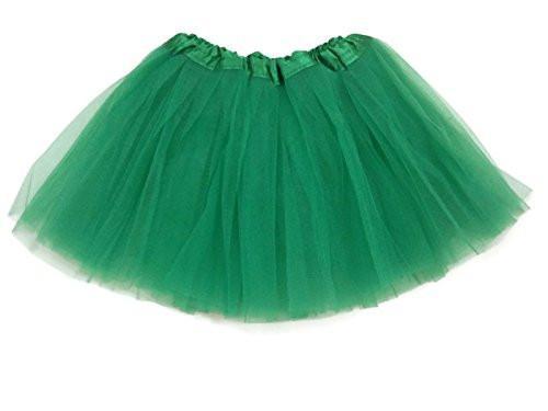 Tutu Green 40cm Lined 4 Layers