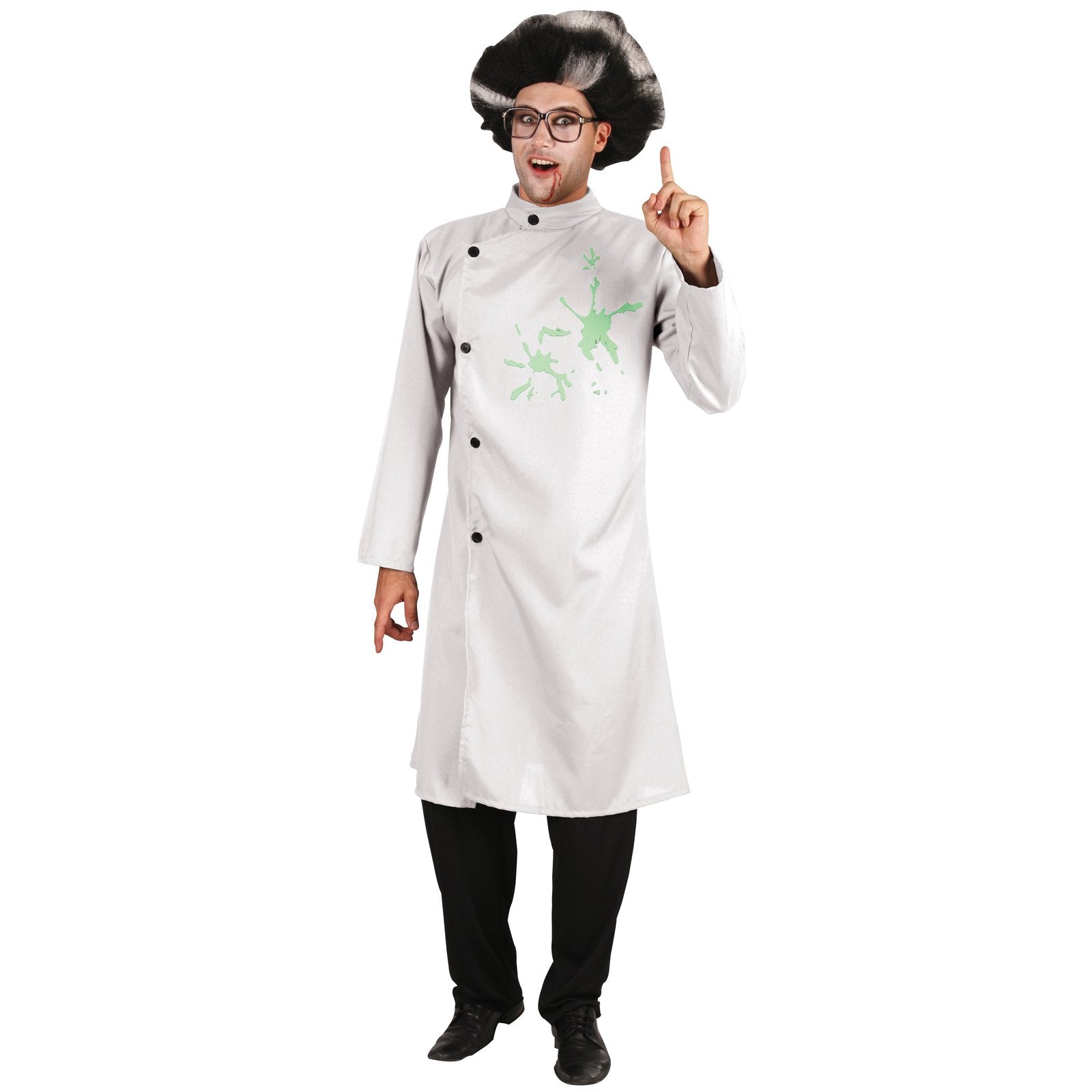 Costume Adult Weird Scientist Professor Large
