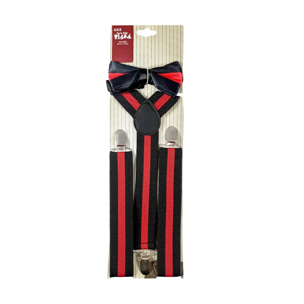 Gatsby 1920s Set Bow Tie & Braces