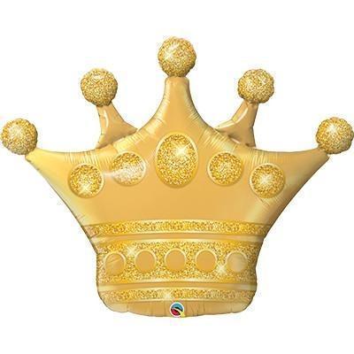 Balloon Shape Golden Crown 103cm