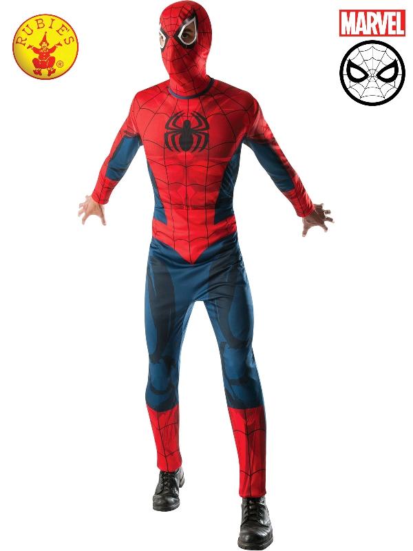 Costume Adult Spider Man Deluxe Std